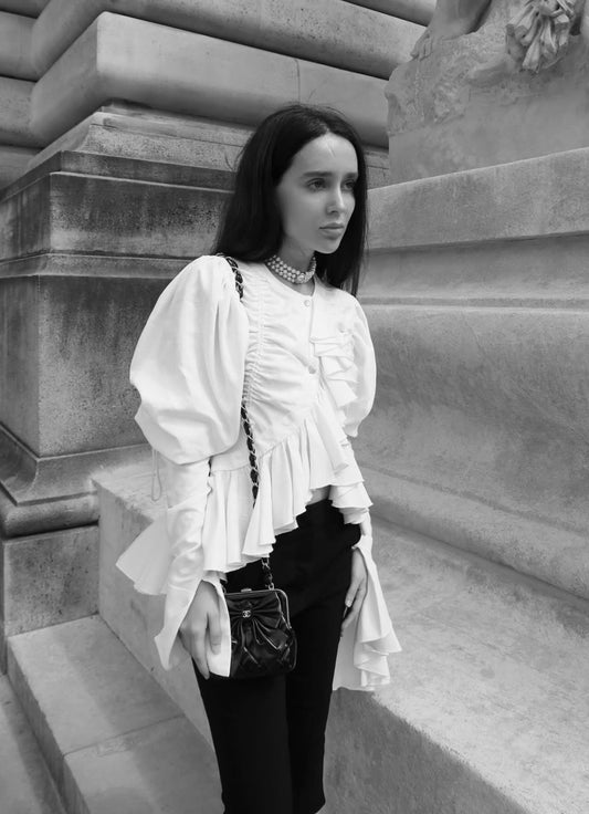 Blouse in White